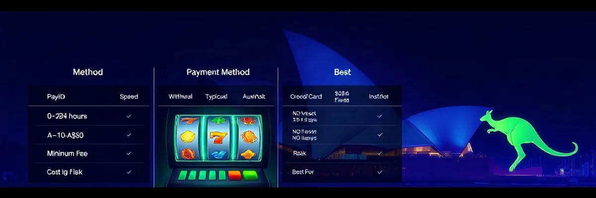 Payment Method Alternatives and Cost Comparison — online pokies real money australia in Australia